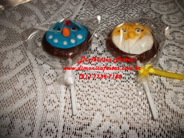 Pirulitos Galinha Pintadinha.